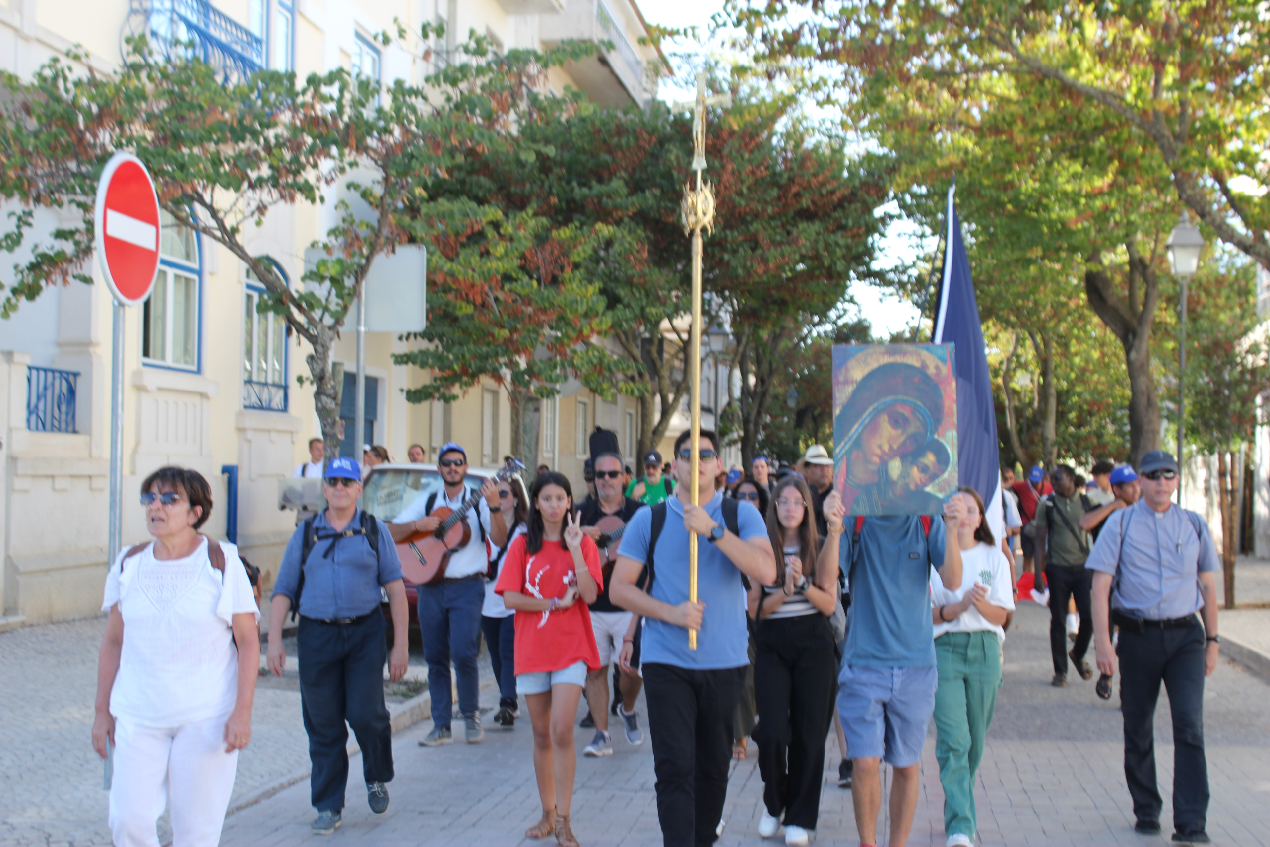 Séminaristes aux JMJ de Lisbonne